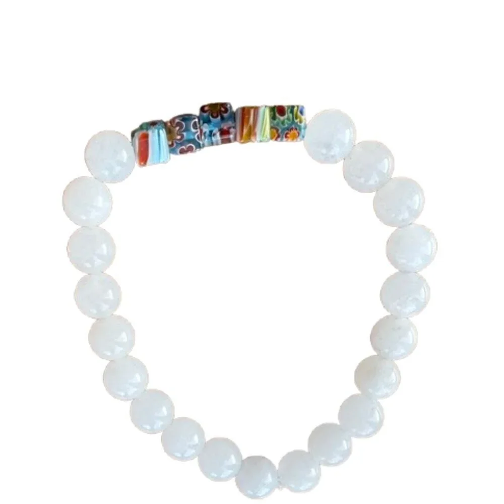Designs By Debra white jade